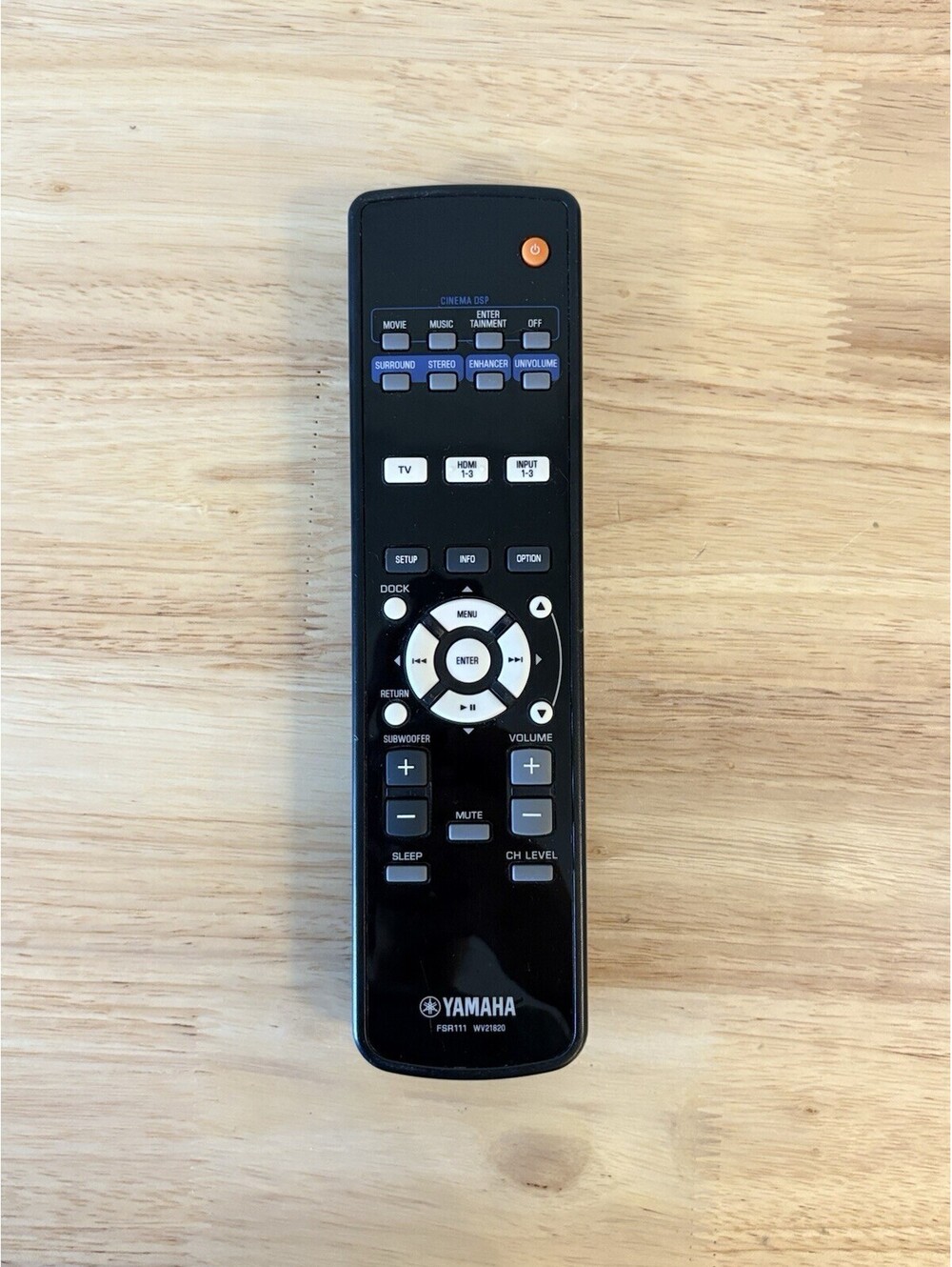 OEM FSR111 WV21820 Replace Remote Control Yamaha Soundbar YSP-2200 YSP-2200BL